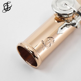 Brannen Brothers "Brögger Flute" in 14K Gold with Silver Keys, 14K Rings and Tone Holes - New