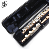 Brannen Brothers "Brögger Flute" in 14K Gold with Silver Keys, 14K Rings and Tone Holes - New