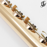 Brannen Brothers "Brögger Flute" in 19.5K Gold with Silver Keys, 14K Tone Holes and Rings - New