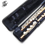 Brannen Brothers "Brögger Flute" in 19.5K Gold with Silver Keys, 14K Tone Holes and Rings - New