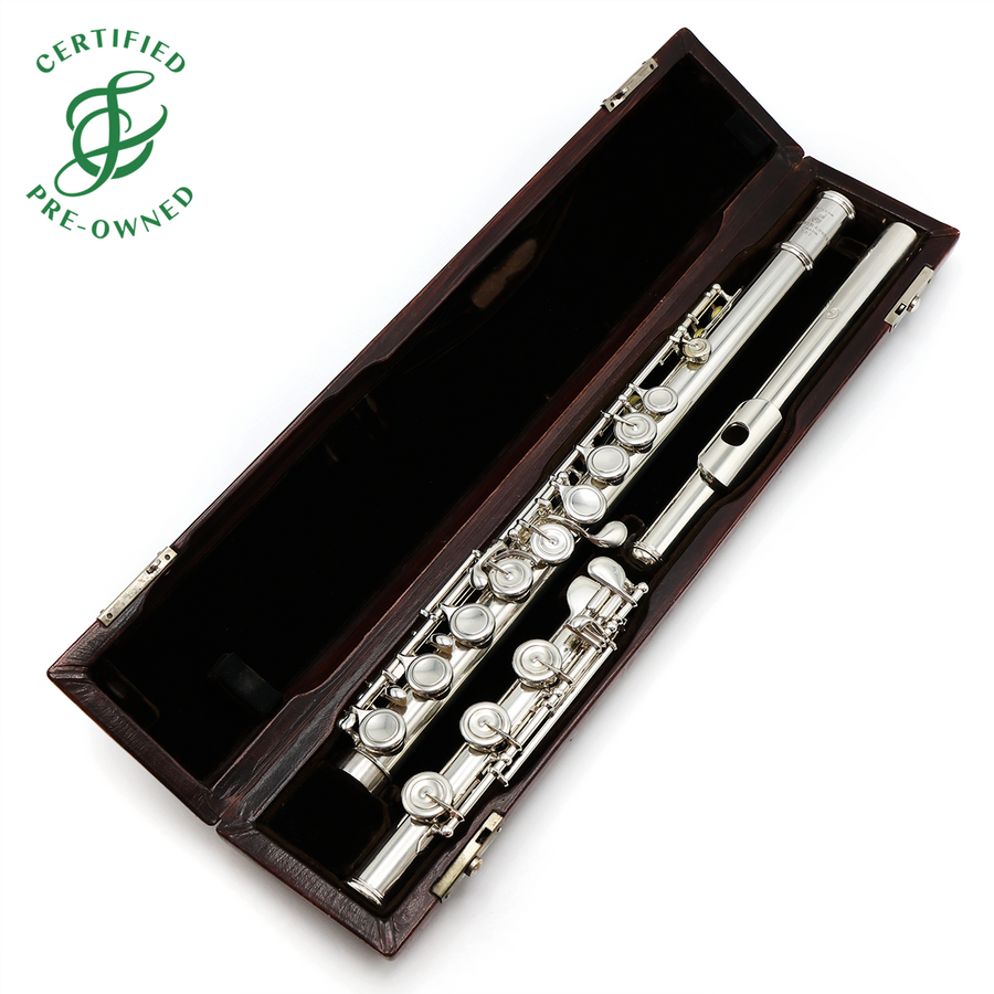 Brannen Custom #242 - Silver flute, offset G, split E mechanism, B footjoint, closed hole keys