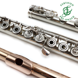 Burkart Phelan #09043 - 5/95 Platinum/Silver alloy, Inline G, C# trill key, D# roller, B footjoint, 14K gold headjoint