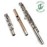 Burkart Phelan #09043 - 5/95 Platinum/Silver alloy, Inline G, C# trill key, D# roller, B footjoint, 14K gold headjoint