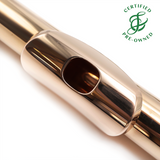 Burkart Phelan #09043 - 5/95 Platinum/Silver alloy, Inline G, C# trill key, D# roller, B footjoint, 14K gold headjoint