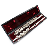 Burkart Professional Flute #10361 - Sterling Silver, Offset G, C# Trill Key, B footjoint, Sheridan Headjoint with Platinum Riser