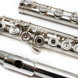 Burkart Elite Flute #1220 - 5/95 Platinum Enhanced Silver, offset G, split E mechanism, C# trill key, D# roller