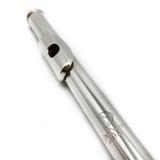 Burkart Headjoint #4549 - Sterling Silver, 14K Gold Riser, M2 Cut