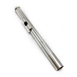 Burkart Headjoint #4549 - Sterling Silver, 14K Gold Riser, M2 Cut