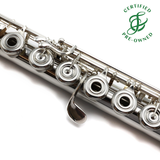 Burkart Elite #57 - Platinum tubing, inline G, C# trill key, B footjoint, 14K gold riser