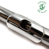 Burkart Elite #57 - Platinum tubing, inline G, C# trill key, B footjoint, 14K gold riser