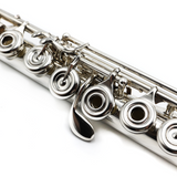 Burkart Elite Flute #756 - Sterling Silver, Offset G, C# Trill Key, B Footjoint, Heavy Wall, Platinum Headjoint