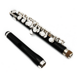 Burkart Piccolo Professional #8111 - Grenadilla Wood, Split E Mechanism, Wave Cut Headjoint