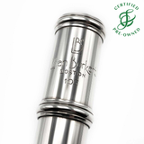 Burkart Elite #105 - Sterling Silver Flute, inline G, C# trill key, B footjoint, 14K gold lip plate and riser