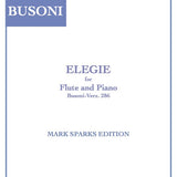 Busoni: Elegie (Flute and Piano)
