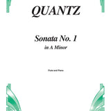 Sonata No. 1 in A Minor (Flute and Piano)