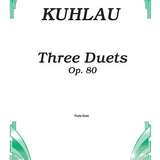 3 Duos op. 80 (Zwei Flöten)