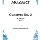 Concerto No. 2 in D Major, K314 (Flute and Piano)