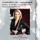 Concerto No. 1 in G Major, K313 (with flute 2 part) (Flute and Piano)