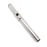 Cabeza Cooper n.° 6-90 - Plata maciza, elevador de oro de 14 quilates, placa labial grabada