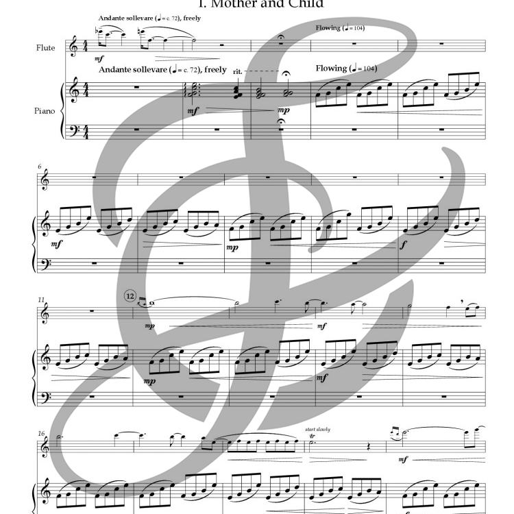 Sonata for Flute and Piano (Flute and Piano)