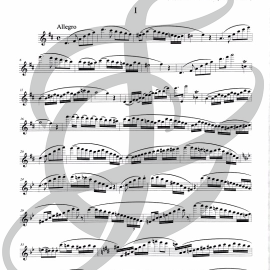 Six Solos, Op.17 (Book I) (Flute Alone)