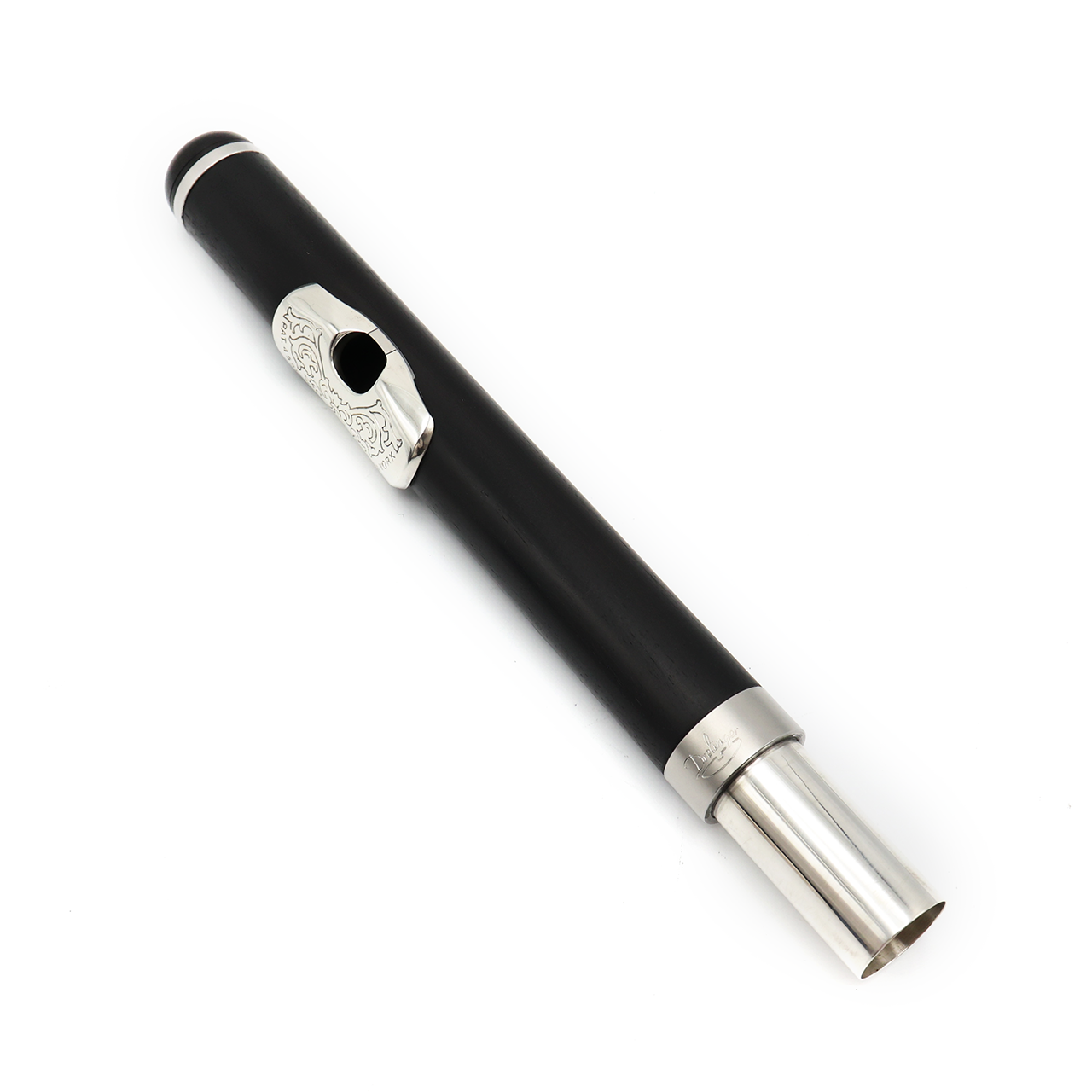 Drelinger Headjoint #4103 - Grenadilla Wood, Silver Lip Plate and Air Reed