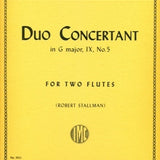 Duo Concertante in G Major, IX, No. 5 (Two Flutes)