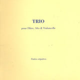 Trio, Op. 40 (Flute, Viola, Cello)