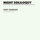 Night Soliloquy (Flute and Ensemble)