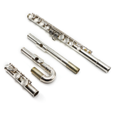 Eastman 210-CS #12890315 - Student Flute, offset G, C footjoint, curved and straight headjoints