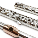 Emanuel Flute #142 - Sterling silver,  inline G, high G# mechanism, B footjoint, 14K gold lip plate and riser