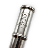 Emanuel Flute #142 - Sterling silver,  inline G, high G# mechanism, B footjoint, 14K gold lip plate and riser