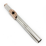 Emanuel Headjoint #U-J35-003 - Sterling Silver, 14K Gold Lip Plate and Riser