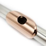 Emanuel Headjoint #U-J35-003 - Sterling Silver, 14K Gold Lip Plate and Riser