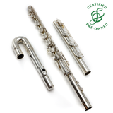 Emerson Bass Flute (Robert Dick Edition) #12916 - Silver headjoint, B footjoint