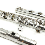 Emerson Bass Flute #15013 - Sterling Silver Headjoint, C Footjoint