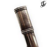 Emerson ELD Flute #B23897 - Solid silver tubing, inline G, B footjoint, 14K gold riser