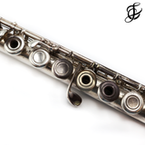 Emerson ELD Flute #B23897 - Solid silver tubing, inline G, B footjoint, 14K gold riser