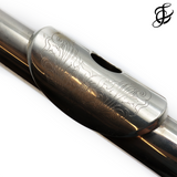 Emerson ELD Flute #B23897 - Solid silver tubing, inline G, B footjoint, 14K gold riser