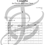 Concerto for Piccolo and Flute Choir