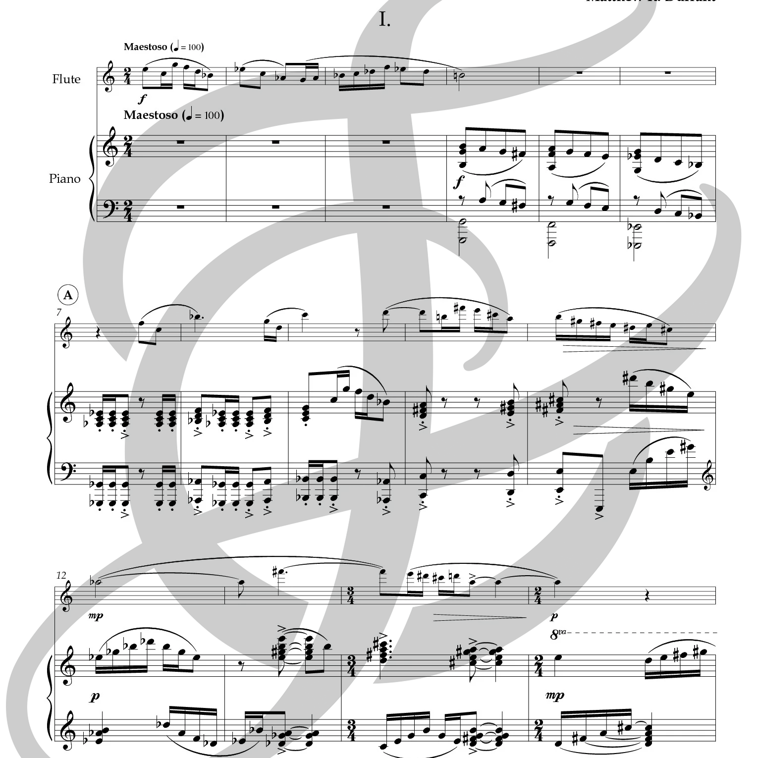 Sonata (Flute and Piano)