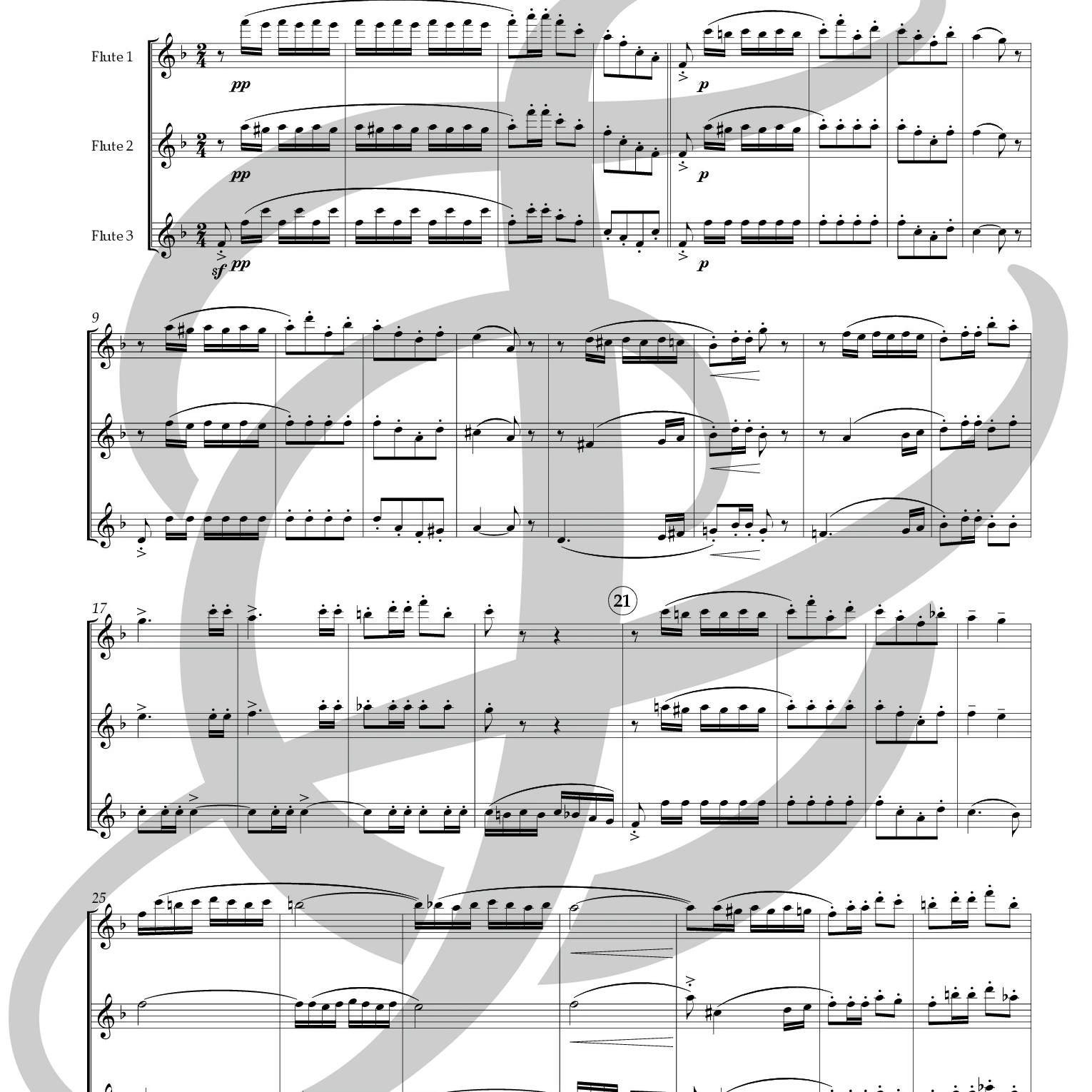 Elfentanz (Three Flutes)
