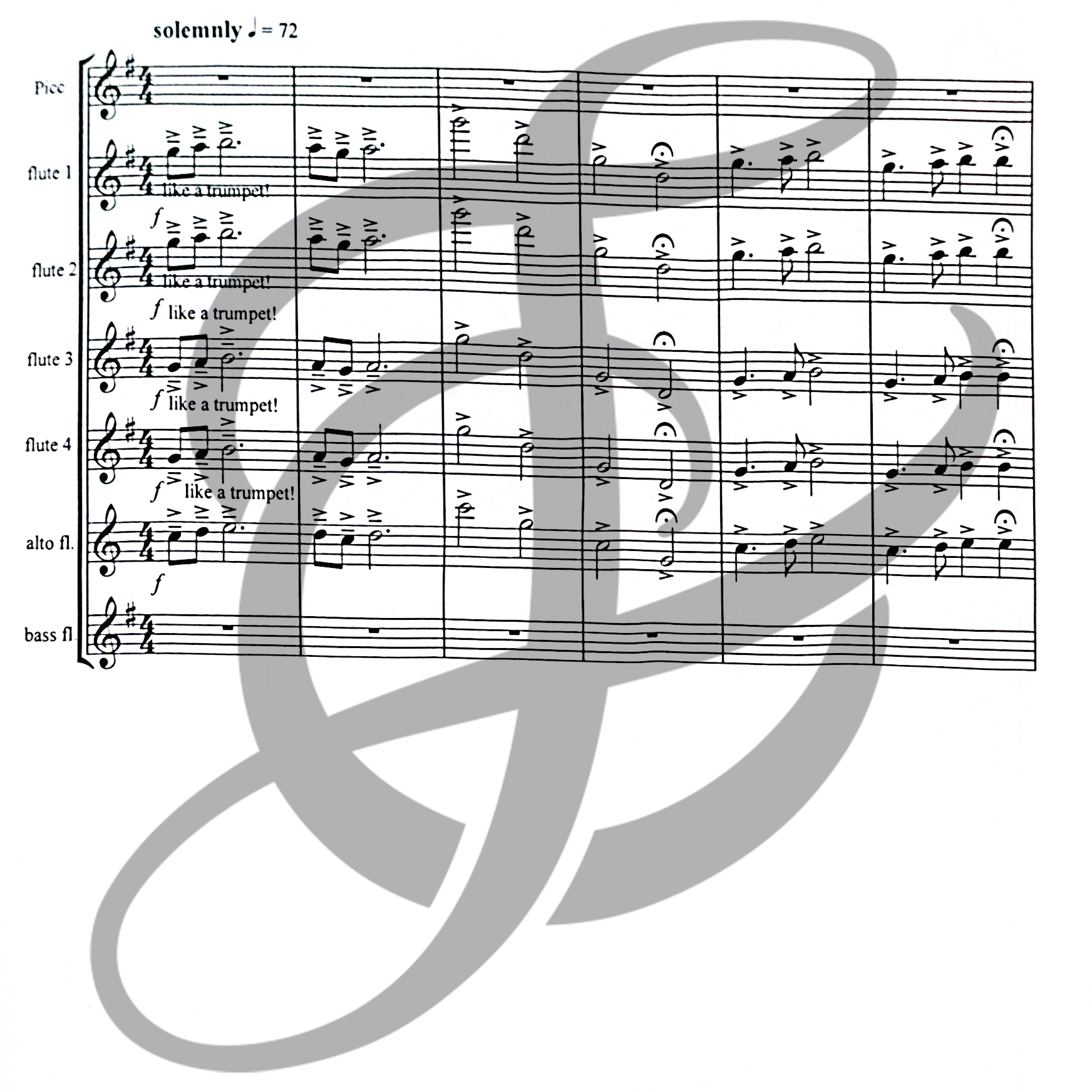 FanFare for the French Quarter (Flute Choir)
