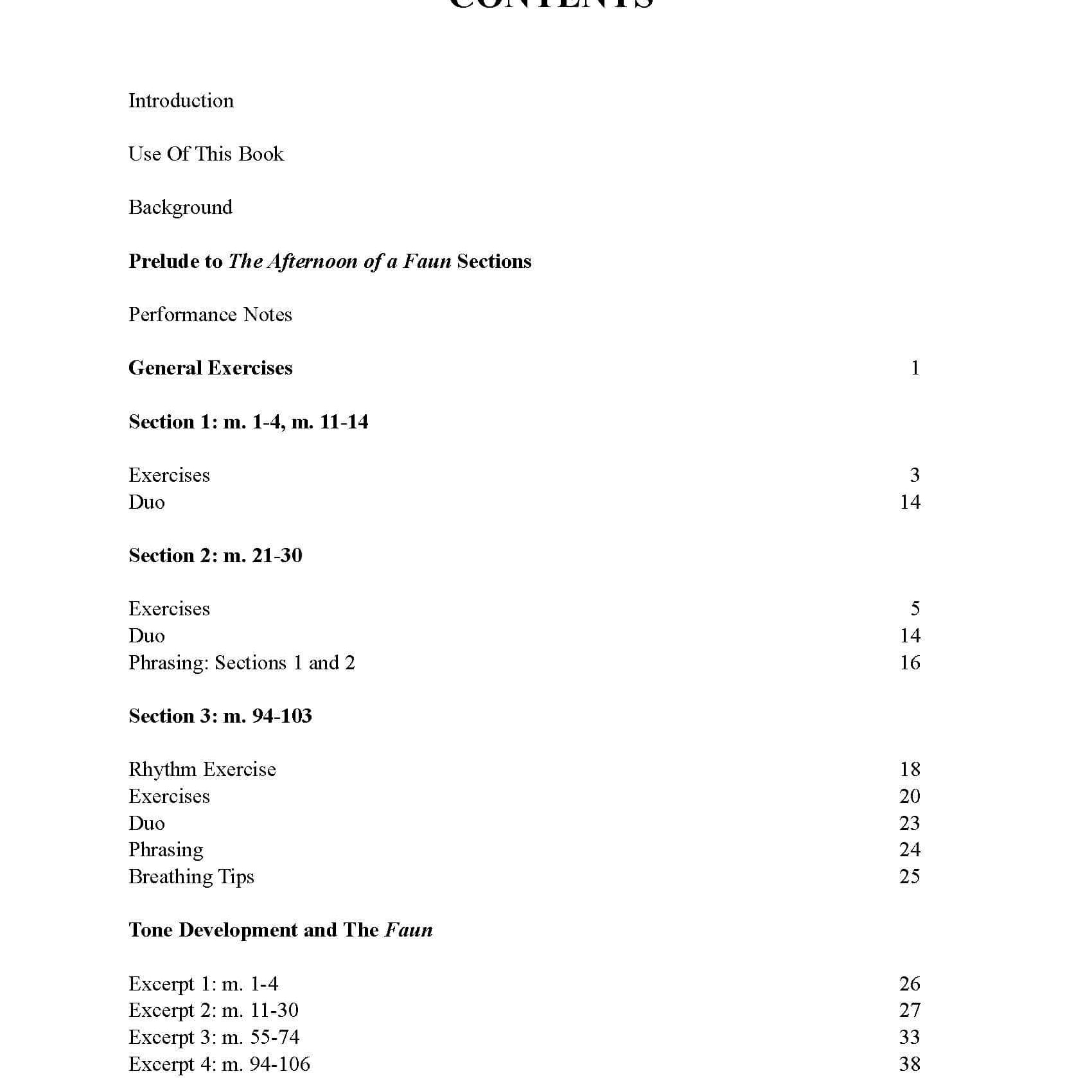 Cahier d'exercices pour extraits d'orchestre, volume 6 : Prélude à L'Après-midi d'un faune de Debussy