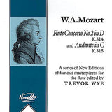 Concerto n° 2 en ré majeur, K314 et Andante en ut majeur, K315 (Flûte et Piano)