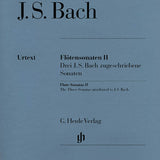 Flute Sonatas – Volume 2; Three Sonatas attributed to J.S. Bach (Flute and Piano)