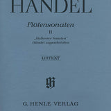 Flötensonaten Band 2; „Hallenser-Sonaten“ (Flöte und Klavier)