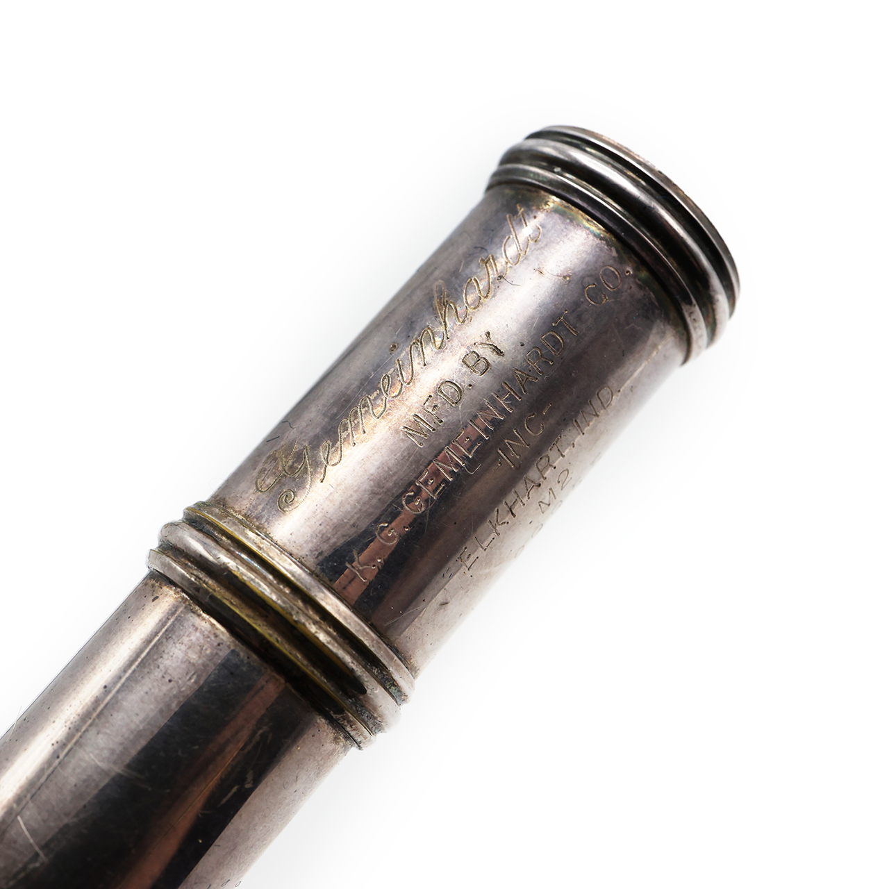 Gemeinhardt M2 #29955 - Silver Plated, Offset G, C Footjoint, Closed Hole Keys