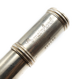 Gemeinhardt 3SH #362590 - Sterling Silver Headjoint, Inline G, C Footjoint