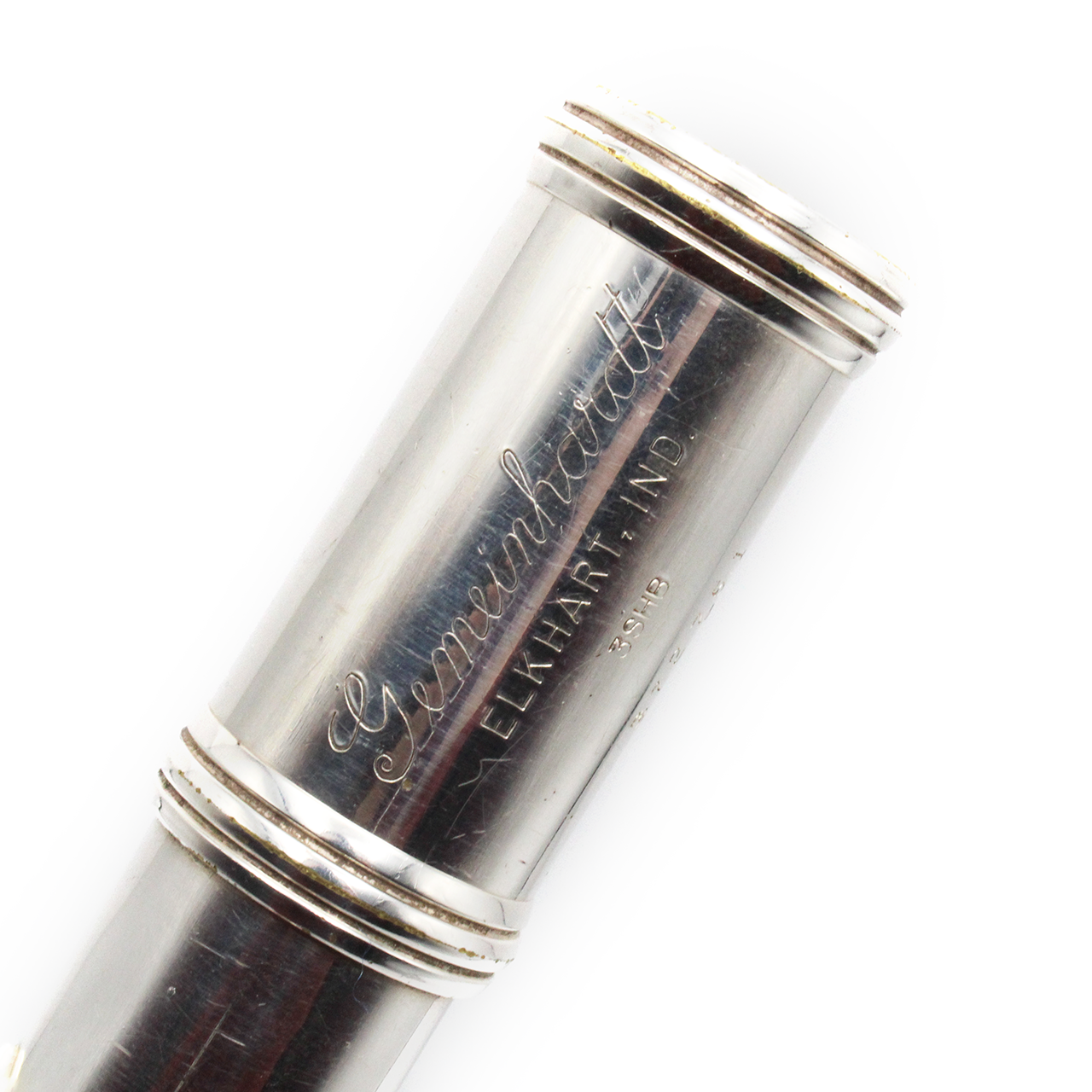 Gemeinhardt Flute 3SHB #372751 - Solid Silver Headjoint, Inline G, B Footjoint